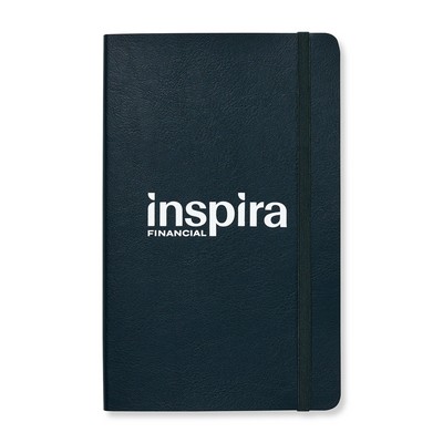 Moleskine® Precious & Ethical Vegan Soft Cover Ruled Large Notebook - Midnight Slate
